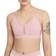 Nike Dri-FIT Indy Light-Support Padded V-Neck Sports Bra - Pink Glaze/Rust Pink/Pink Glaze/White