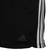 Adidas Pacer 3-Stripes Knit Short Women - Black/White