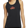 Nike City Sleek Tank Top Women - Black/Laser Crimson/Speed ​​Yellow