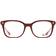 Ray-Ban RB5285 Monture Bordeaux Verres Incolore polarisé 53-19