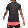 Nike Pro Burnout SS Top - Black/Red