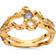 Maanesten Shelly Ring - Gold/Labradorite