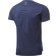 Reebok Perforated SS Blue Male Camiseta de manga corta Fitness Azul