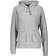 NIKE Sportswear Swoosh French Terry Hoodie - Dark Grey Heather/White