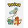 Pokémon T-shirt Gaming de - Enfants - Trio Original - Blanc