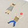 Ferm Living The Park Coussin de Décoration Complet Beige (60x40cm)