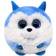 TY Puffies Prince Husky 10cm