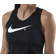 Nike Swoosh Running Tank Black/Silver Female