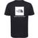 The North Face Reaxion Red Box Manga Corta Negro Logo Blanco - Black