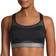 Casall High Control Sports Bra - Black/Liquid Metal