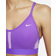 Nike Dri-FIT Indy Light-Support Padded V-Neck Sports Bra - Wild Berry/Violet Shock/White