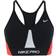 Nike Pro Dri-FIT Indy Women - Black/Light Smoke Gray/Chile Red/Metallic Silver