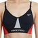 Nike Pro Dri-FIT Indy Women - Black/Light Smoke Gray/Chile Red/Metallic Silver