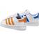 adidas Infant Superstar - Cloud White/Blue/Gold Metallic