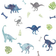 RoomMates Watercolor Dinosaur Peel & Stick Wall Decals