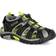 Regatta Sandales Garçon RKF600 - Unisex Noir/vert Fluo