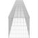 vidaXL Gabion Wall with Cover 900x50cm