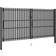 vidaXL Fence Gate 400x250cm