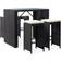 vidaXL 49568 Bargrupp, 1 Bord inkl. 4 Stolar