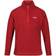 Regatta Montes Lightweight Half Zip Mini Stripe Fleece Top - Chinese Red Black