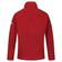 Regatta Montes Lightweight Half Zip Mini Stripe Fleece Top - Chinese Red Black