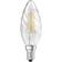 LEDVANCE OSRAM LED candela E14 4W 827 trasparente ritorta