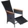 vidaXL 47683 2-pack Chaise de jardin pour repas