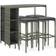 vidaXL 3064915 Conjunto de Bar Exterior