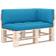 vidaXL 314662 Coussin de chaise Bleu (103x58cm)