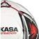 Mikasa Balón Fútbol Regateador Rojo,Blanco