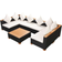 vidaXL 42751 Loungesæt, 1 borde inkl. 6 sofaer