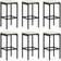vidaXL 3064784 Bargrupp, 1 Bord inkl. 6 Stolar