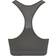 USA Pro Racer Back Sports Bra - Charcoal Marl