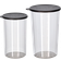 Bamix Mixing Cup Set with Lid Køkkenudstyr 2stk