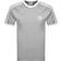 Adidas 3 Stripe T Shirt Grey