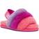 UGG Toddler Fluff Yeah Slide - Pink/Purple Rainbow