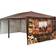 tectake Gazebo with 6 Side Panels 6x3 m
