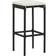 vidaXL 3064778 Bargrupp, 1 Bord inkl. 4 Stolar