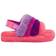 UGG Kid's Fluff Yeah Slide - Pink/Purple Rainbow