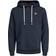 Jack & Jones Kangaroo Pocket Hoodie - Blue/Navy Blazer