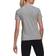 Adidas Essentials Slim 3-Stripes T-Shirt - Medium Grey Heather/White Female