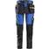 Snickers Workwear 6940 FlexiWork Soft Stretch Holster Pocket Trousers - True Blue/Navy