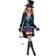 Leg Avenue Kvinnlig Mad Hatter Deluxe Maskeraddräkt