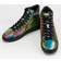 Converse All Star Pro Leather Iridescent High Top - Black/Multi/White