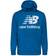 New Balance Essentials Stacked Logo Po Hoodie - Wave Blue