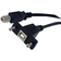 StarTech Panel Mount USB B-USB B M-F 0.3m