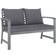 vidaXL 3057783 Lounge-Set, 1 Tisch einschl. 2 Stühle & 2 Sofas