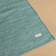 Rug Solid Cotton Green 75x300cm