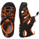 Kamik Toddler's Crab - Black/Orange/Charcoal