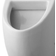 Duravit Urinal Fizz, Zulauf von hinten absaugend, ohne Deckel, weiss